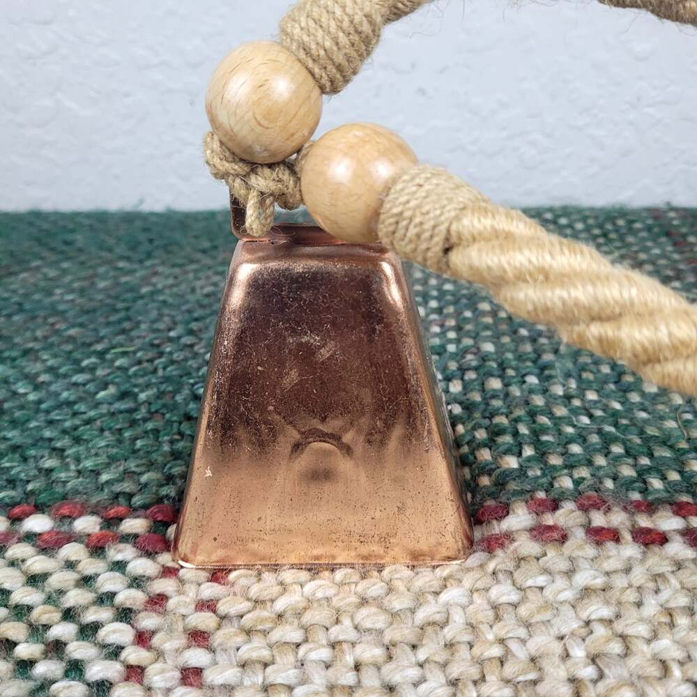 Vintage Copper Cow Bell